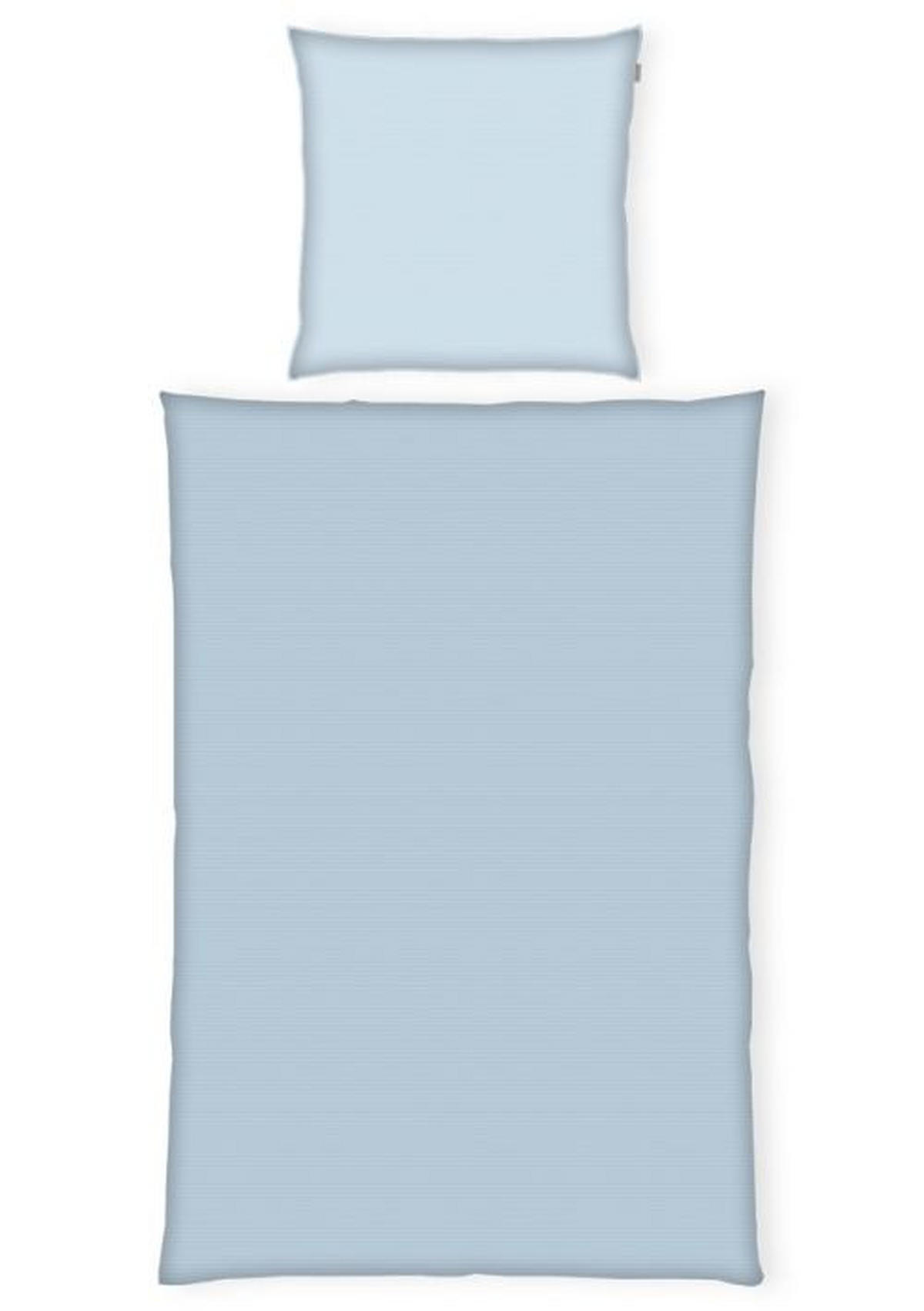 WENDEBETTWÄSCHE Satin 135/200 cm  - Dunkelblau/Hellblau, Basics, Textil (135/200cm) - Tom Tailor