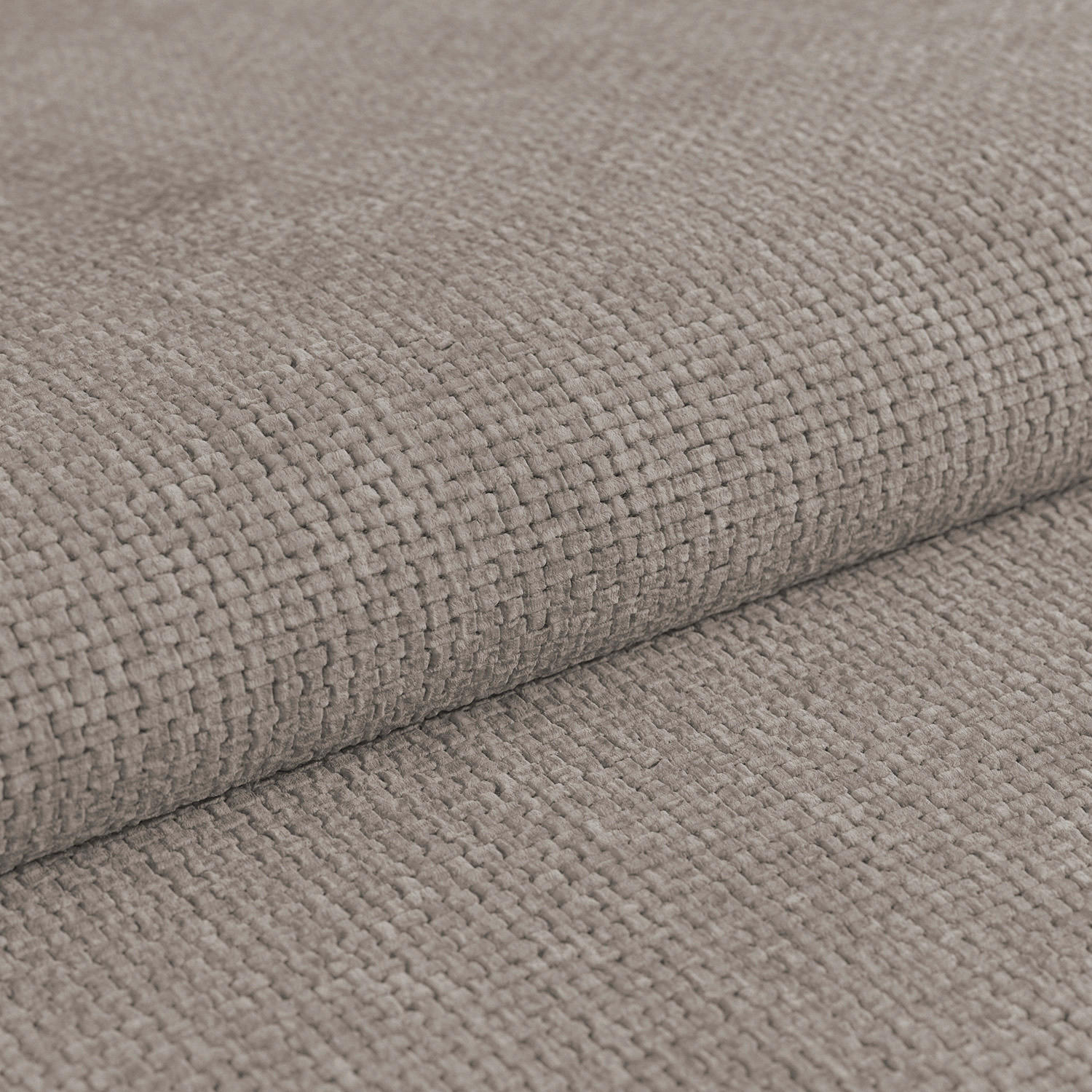 Thumbnail - Mid.you Hocker, Taupe, Textil, rechteckig, 90x44x73 cm, Made in EU, Stühle