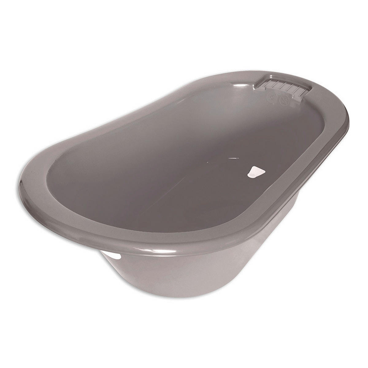 BABYBADEWANNE Chalk Brown  - Graubraun, Basics, Kunststoff (86/44/32cm) - Bebe Jou