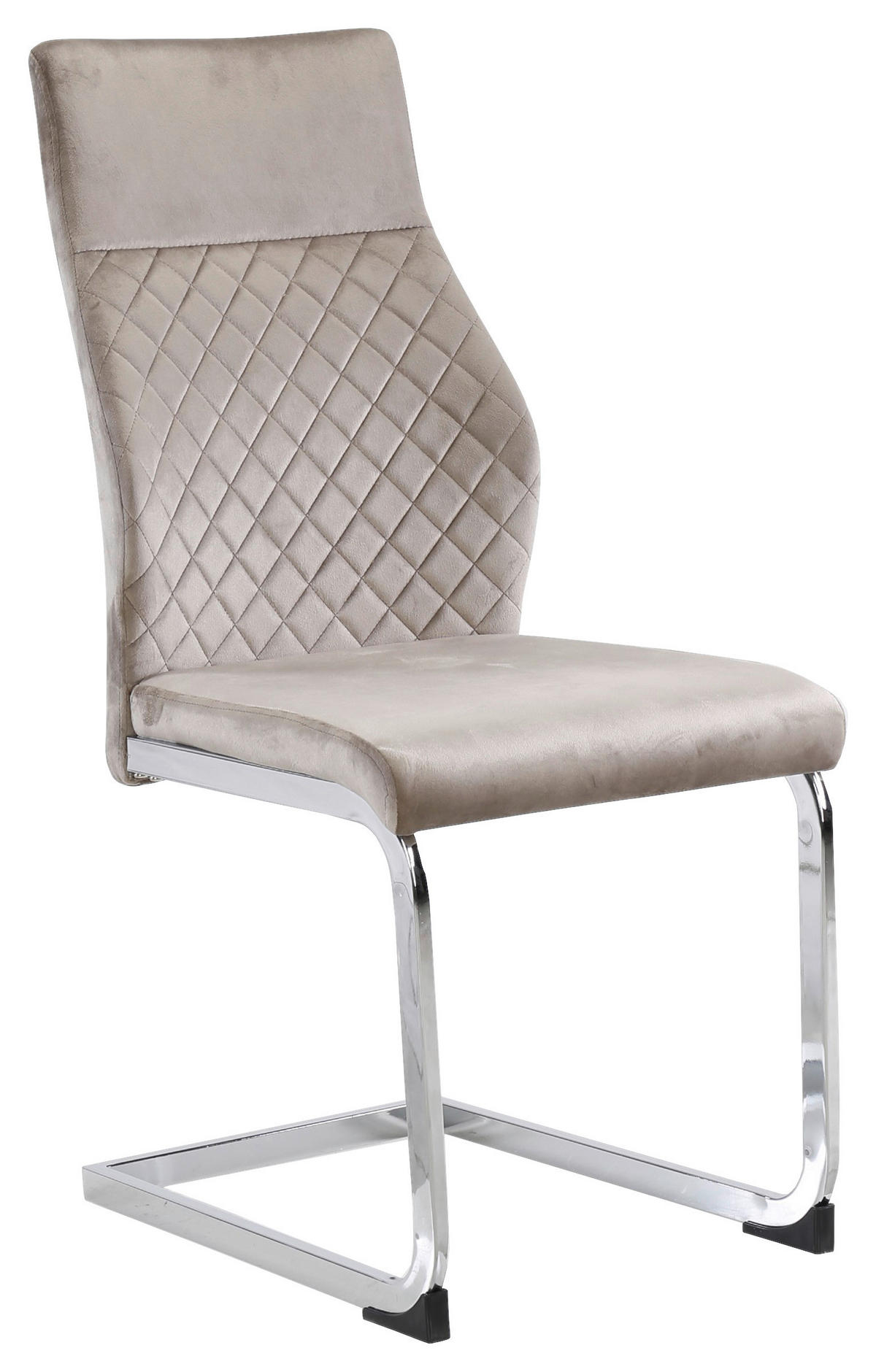 STOLICA  taupe, boje kroma  drvo, metal, tekstil      - boje kroma/taupe, Romantično / ladanjski, drvo/metal (45/98.5/62cm) - Boxxx