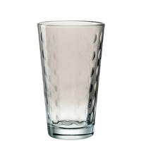 ČAŠA ZA VODU  540 ml  - siva, Osnovno, staklo (9,20/15,50/9,20cm) - Leonardo