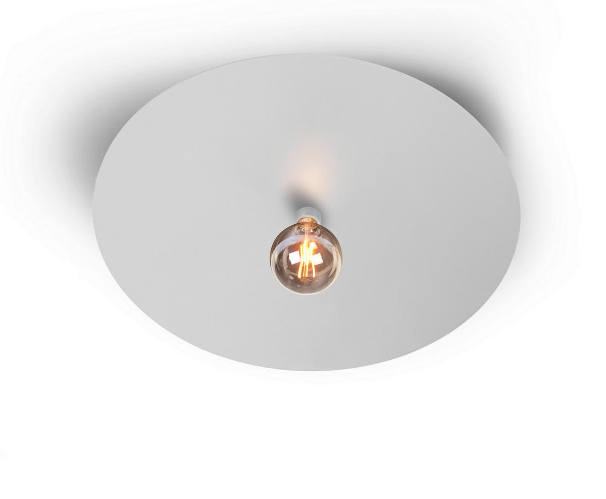 DECKENLEUCHTE Chio 54/6,5 cm   - Weiß, Basics, Metall (54/6,5cm) - BOPP