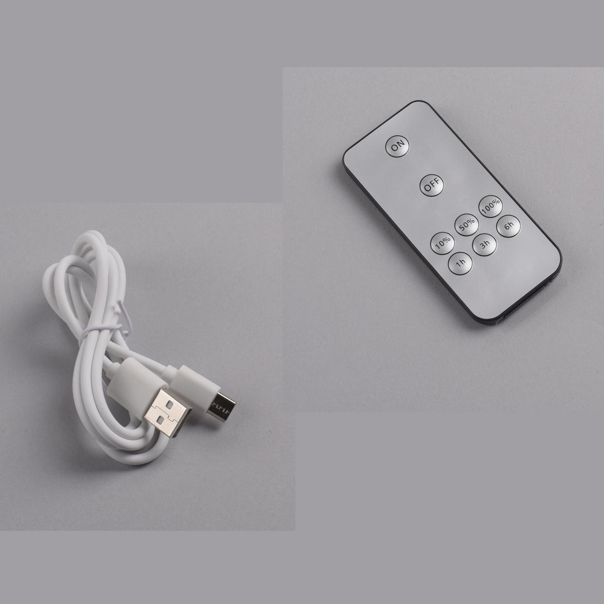 AKKU-WANDLEUCHTE - Grau, Design, Kunststoff/Metall (25/6,5cm) - Paul Neuhaus