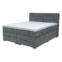 BOXSPRING KREVET      - Moderno, drvni materijal/tekstil (165/120/215cm) - Hom`in