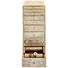 DEKOKOMMODE Mangoholz Naturfarben - Naturfarben, Basics, Holz (24/24/60cm) - AMBIA HOME