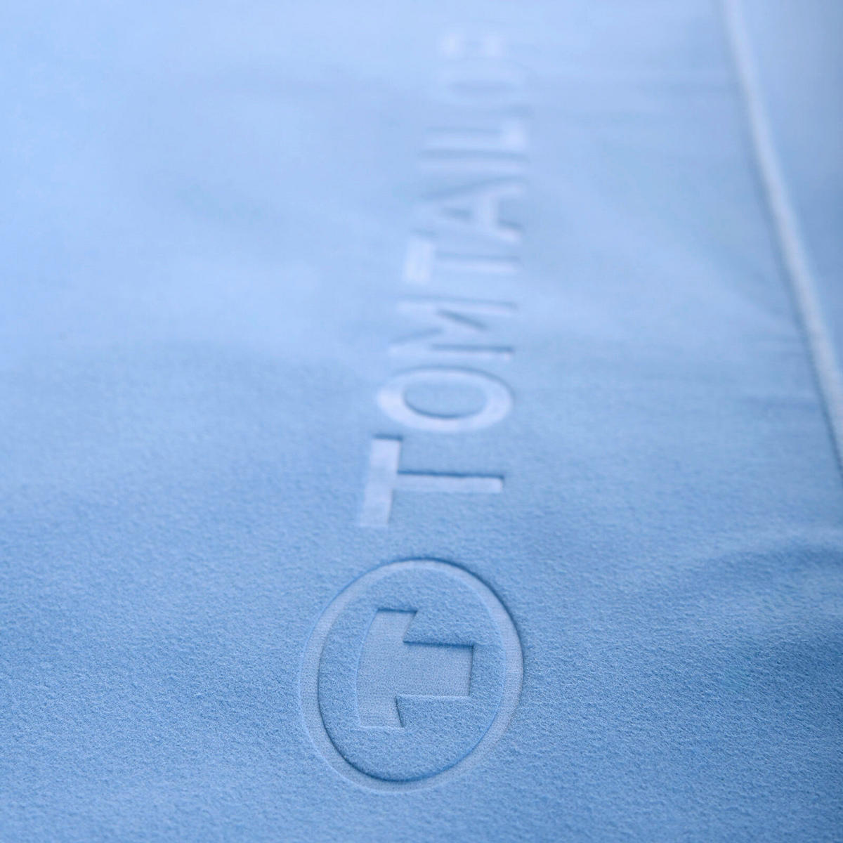 SPORTHANDTUCH Blau  - Blau, Basics, Textil (50/100cm) - Tom Tailor