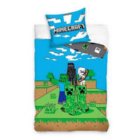 OTROŠKA POSTELJNINA 140/200 cm renforcé  - Basics, tekstil (140/200cm) - Minecraft