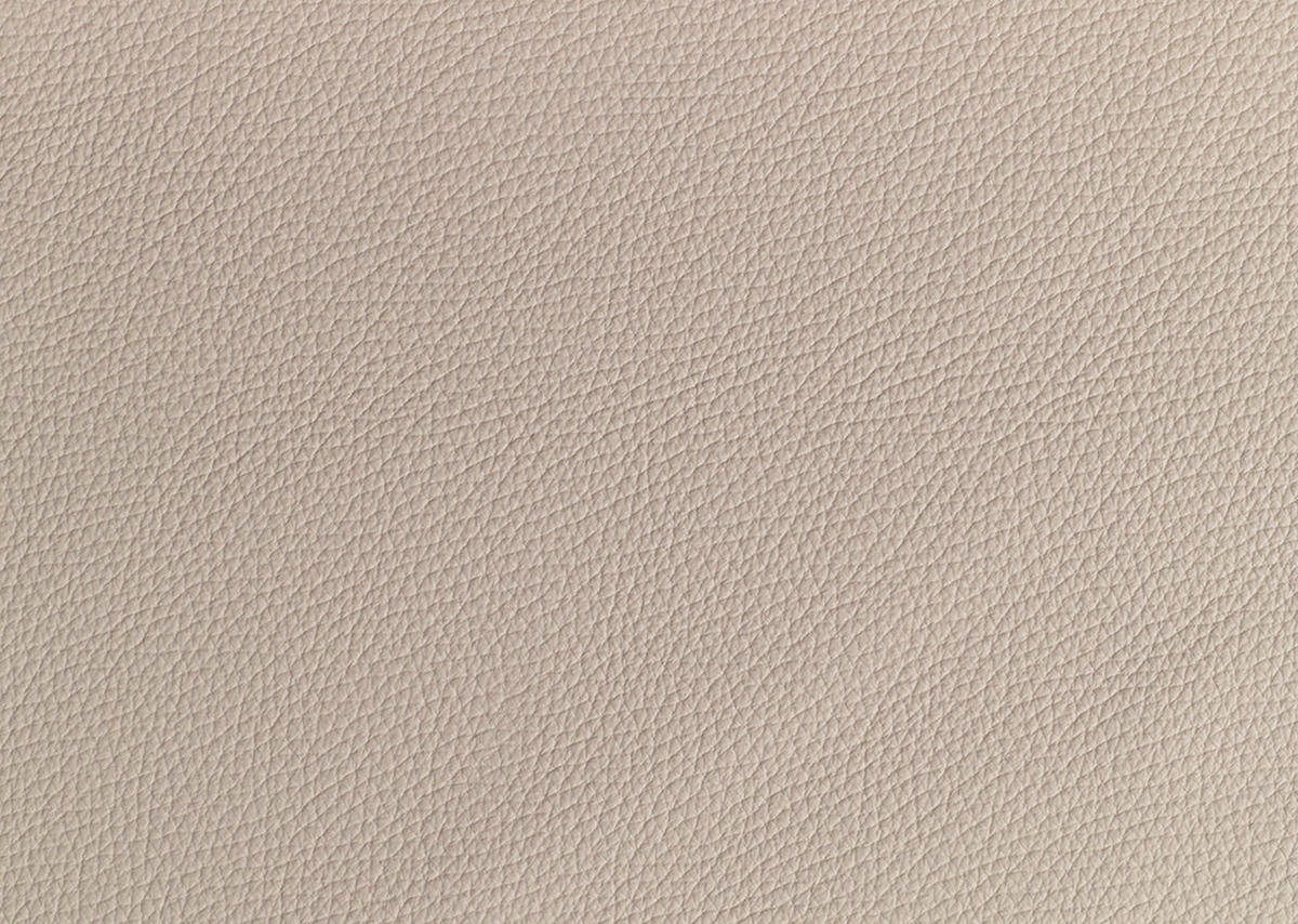 SITZGARNITUR in Echtleder Creme  - Creme/Schwarz, Konventionell, Leder/Kunststoff (209/107/91cm) - Himolla Komfortklass