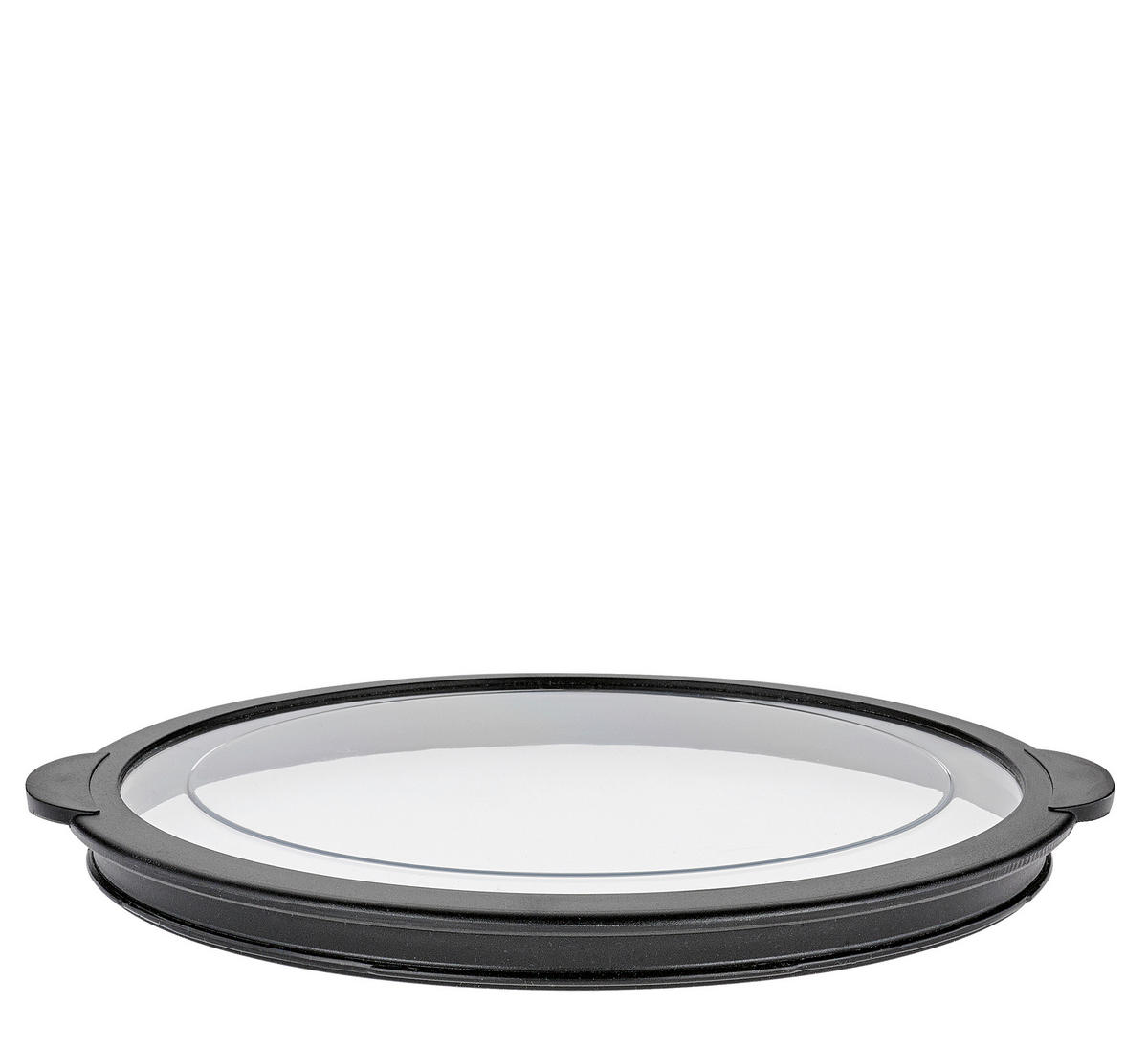 SCHÜSSEL DELUXE   - Transparent/Silberfarben, Basics, Kunststoff/Metall (24/14,5cm) - KÜCHENPROFI
