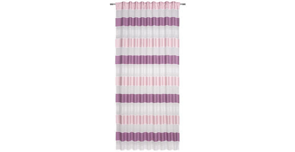 FERTIGVORHANG halbtransparent - Lila, KONVENTIONELL, Textil (140/245cm) - Esposa