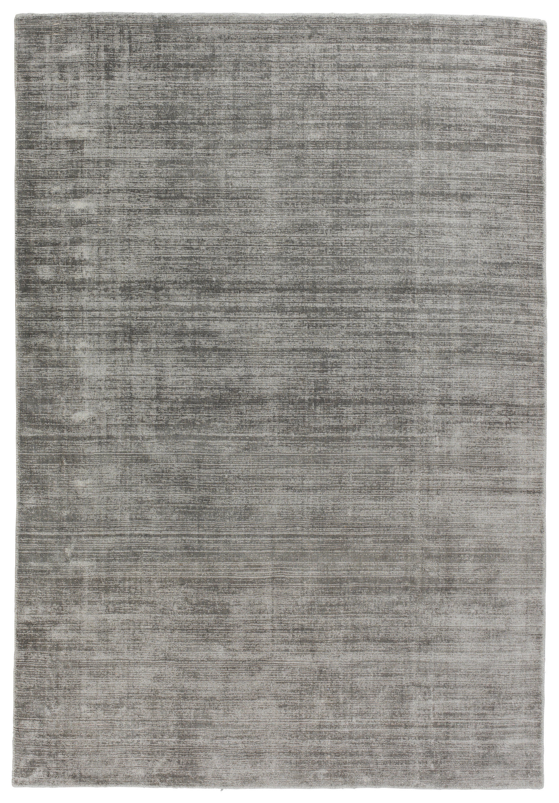 HANDWEBTEPPICH 140/200 cm Alessa Silberfarben  - Silberfarben, KONVENTIONELL, Textil (140/200cm) - Schöner Wohnen