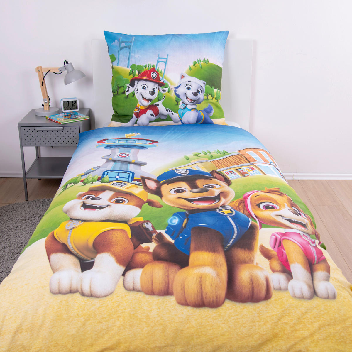 JUGENDBETTWÄSCHE Paw Patrol Renforcé 135/200 cm  - Multicolor/Hellblau, Design, Textil (135/200cm) - Herding