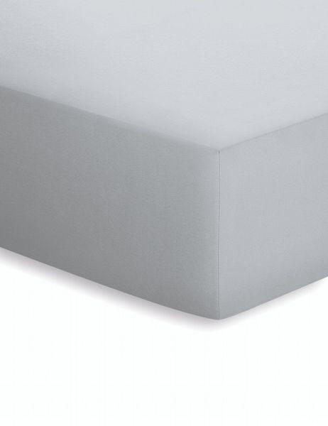 PLAHTA S GUMICOM 180/200 cm  BASIC  - svijetlo siva, Konvencionalno, tekstil (180/200cm) - Schlafgut