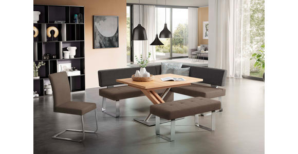 ESSTISCH in Holz, Metall, Holzwerkstoff 130-178/90/75 cm - Eichefarben, Design, Holz/Holzwerkstoff (130-178/90/75cm) - Moderano