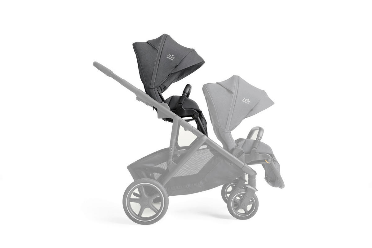 KINDERWAGENSET  Versiti 4in1  Ebony  - Blaugrau/Schwarz, Basics, Textil/Metall (64/109/114cm) - Joie