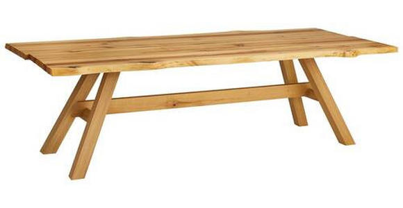 ESSTISCH in Holz 220/100/76 cm  - Eichefarben, Design, Holz (220/100/76cm) - Linea Natura