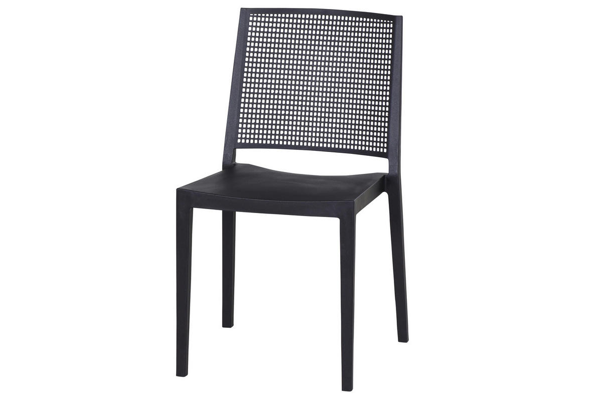 GARTENGARNITUR 3-teilig  - Anthrazit, Basics, Holzwerkstoff/Kunststoff (65/80/65cm) - Siena Garden