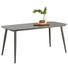 GARTENTISCH 160/87/73 cm - Anthrazit/Schwarz, MODERN, Glas/Metall (160/87/73cm) - Amatio GARTENTISCH 160/87/73 cm - Anthrazit/Schwarz, MODERN, Glas/Metall (160/87/73cm) - Amatio