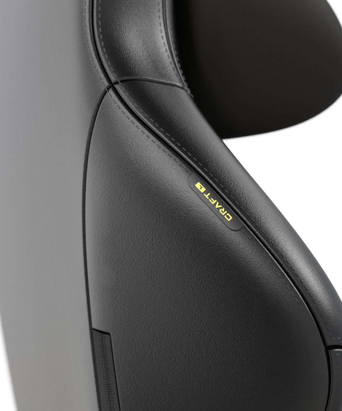GAMINGSTUHL Schwarz Metall, Textil   - Schwarz, KONVENTIONELL, Textil/Metall (70/132/70cm) - Dxracer