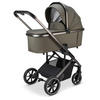 KOMBIKINDERWAGEN  Juntos  Teak  - Olivgrün, Basics (84/97,5/53,5cm) - Osann