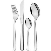 BESTECKSET JOKER 24-teilig Edelstahl  - Silberfarben, MODERN, Metall - Berndorf