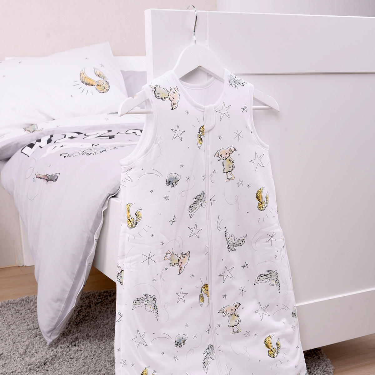 BABYSCHLAFSACK HARRY POTTER  90/45 cm     - Weiß, Basics, Textil (90/45cm) - Herding