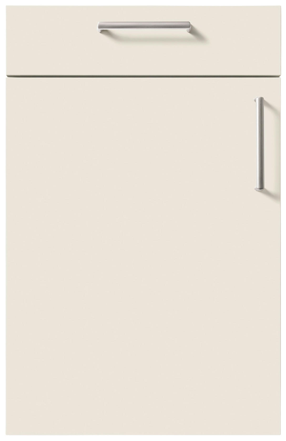 EINBAUKÜCHE FINA MATT  - Grau, Design, Holzwerkstoff - Novel