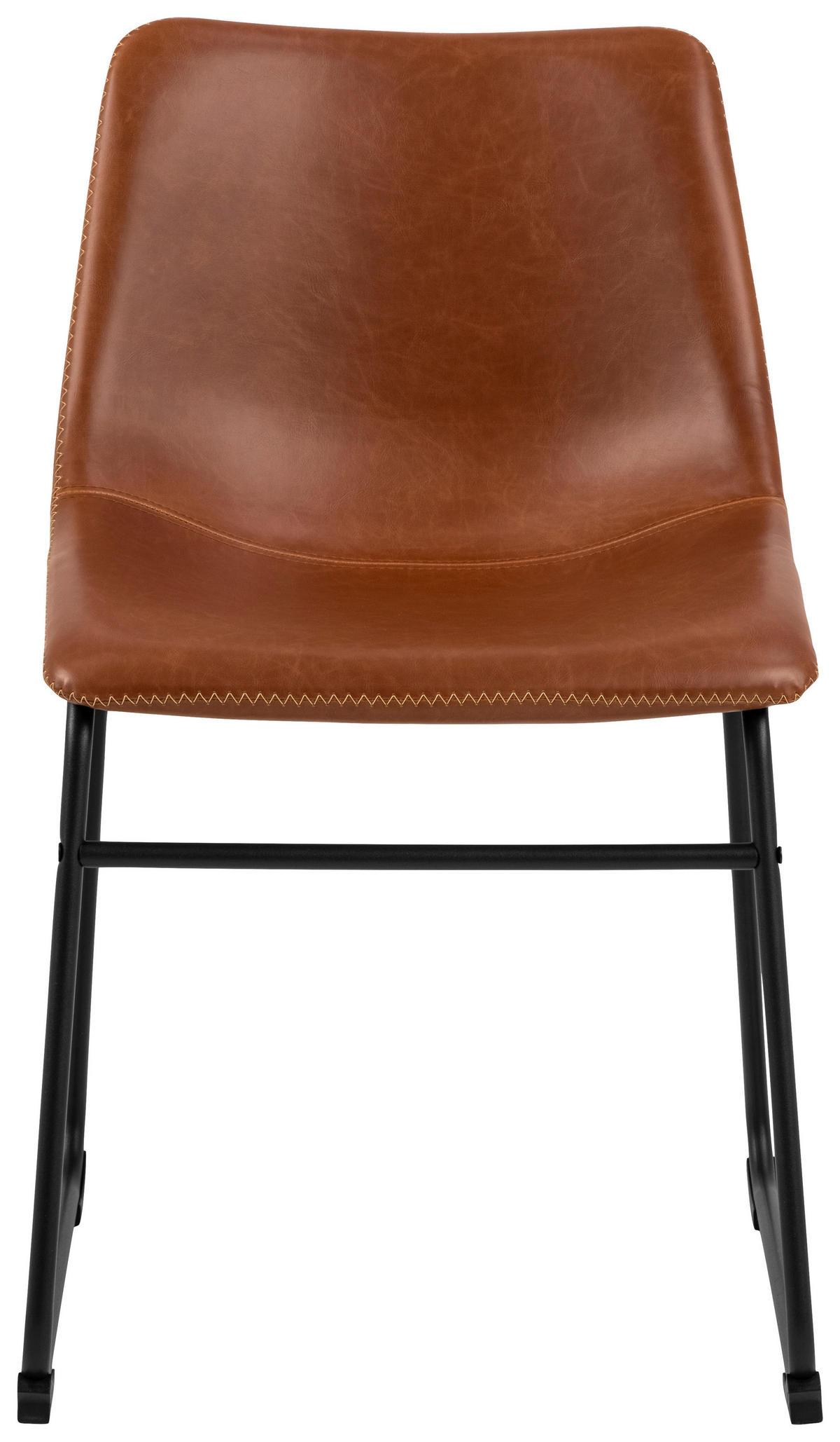 STOLICA  smeđa  tekstil      - smeđa/crna, Trend, tekstil/metal (48/78,5/56cm) - MID.YOU
