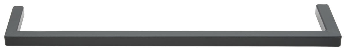 HANDTUCHHALTER Anthrazit  - Anthrazit, Design, Metall (40/1,5/8,5cm) - Dieter Knoll