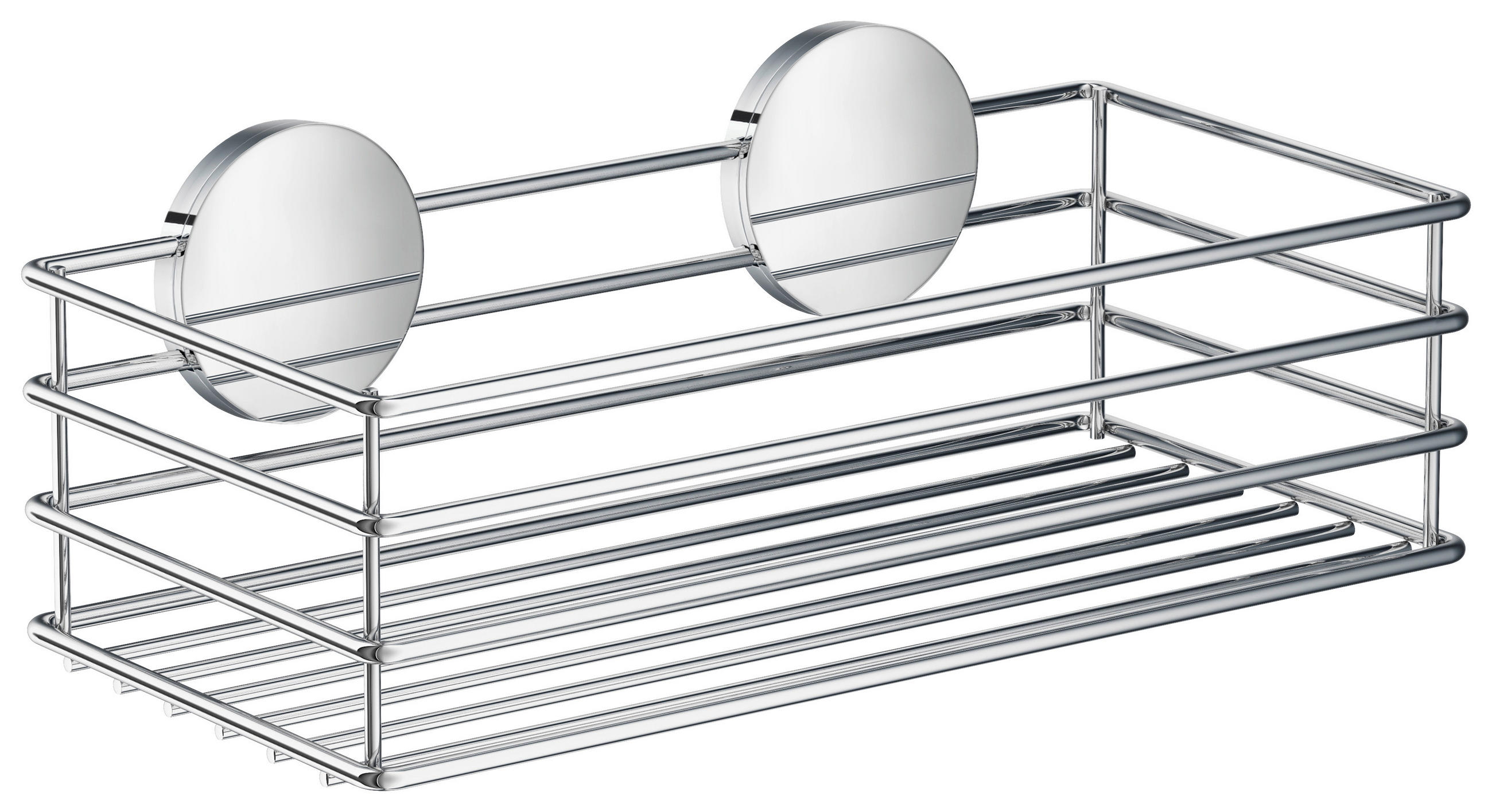 DUSCHKORB - Chromfarben, Basics, Metall (25/5/12cm) - Smedbo