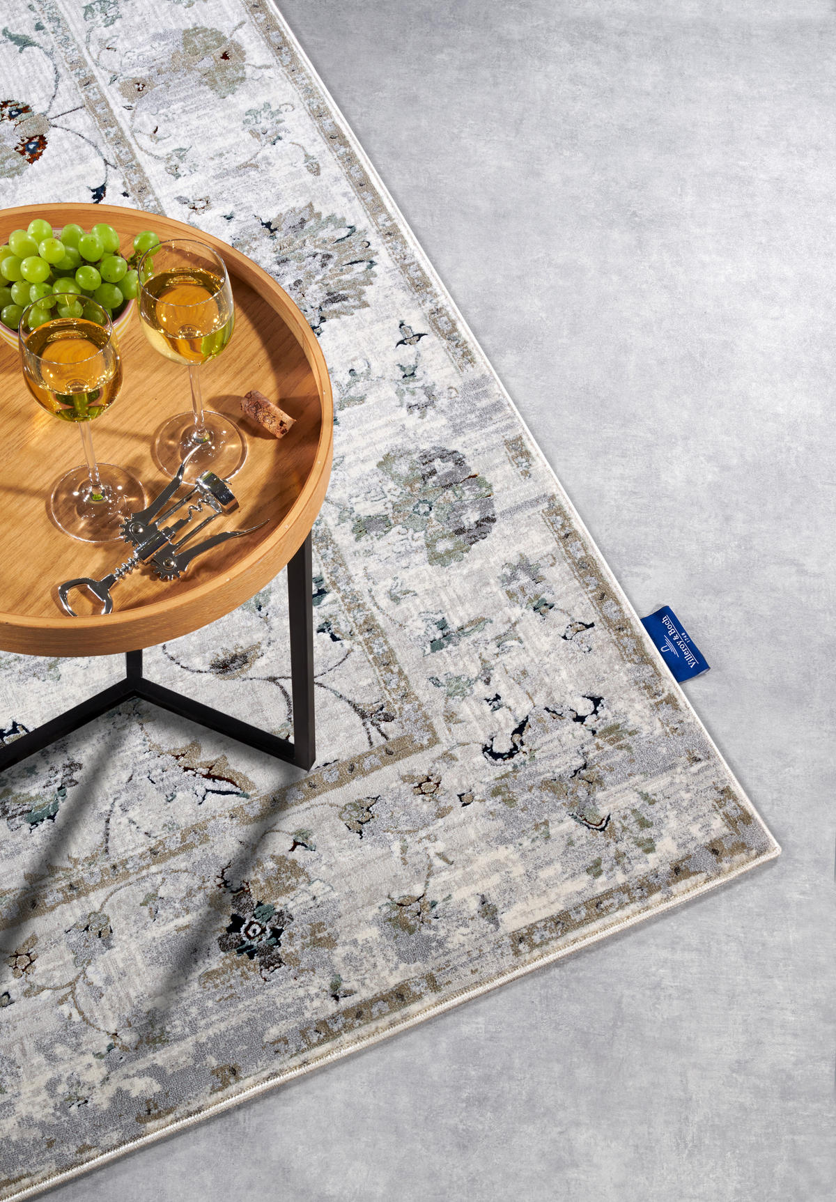 VINTAGE-TEPPICH 115/170 cm Kollektion 1809 Creme, Multicolor  - Multicolor/Creme, Design, Kunststoff/Textil (115/170cm) - Villeroy & Boch