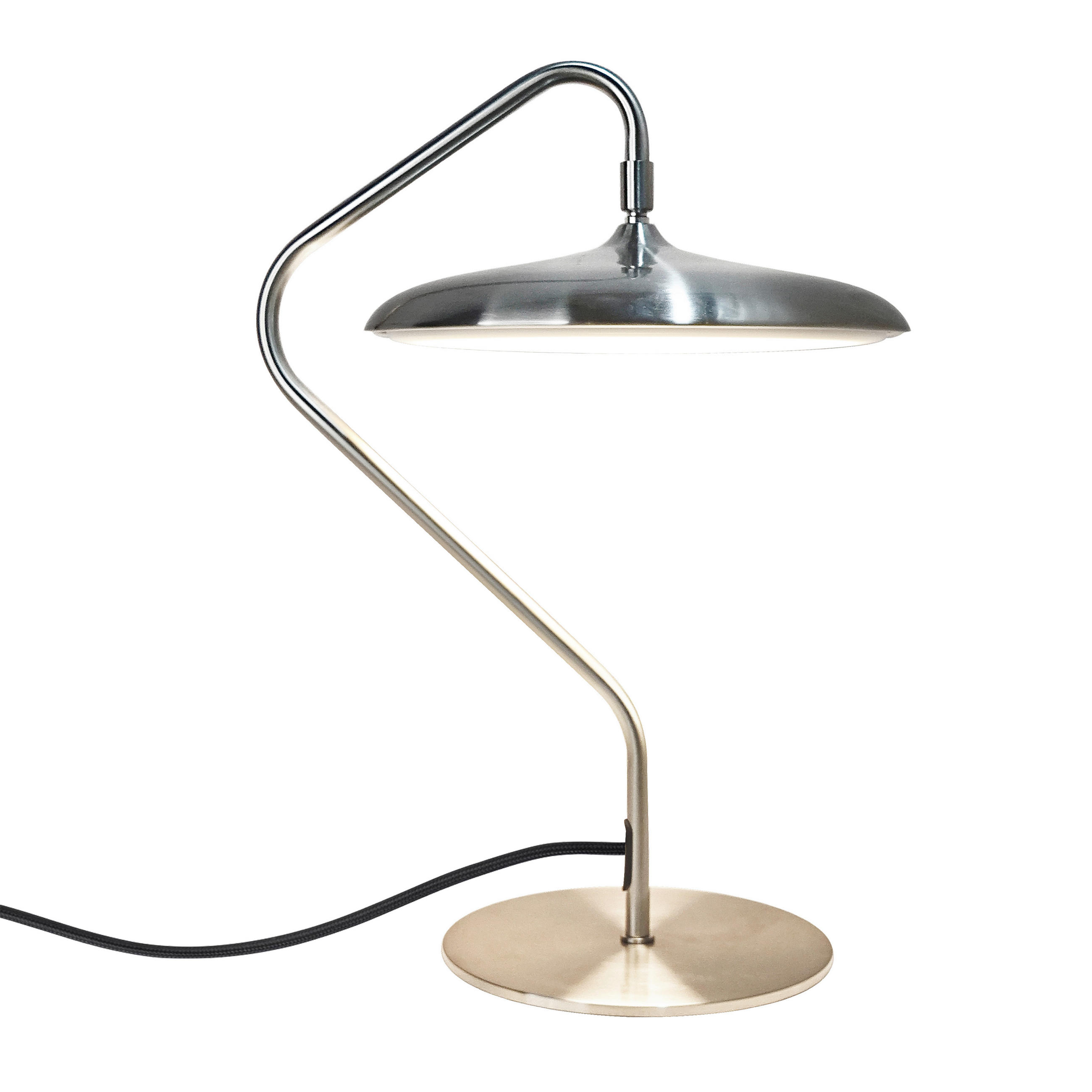 LED-TISCHLEUCHTE 30,5/41 cm   - Edelstahlfarben, Design, Metall (30,5/41cm) - Nordlux