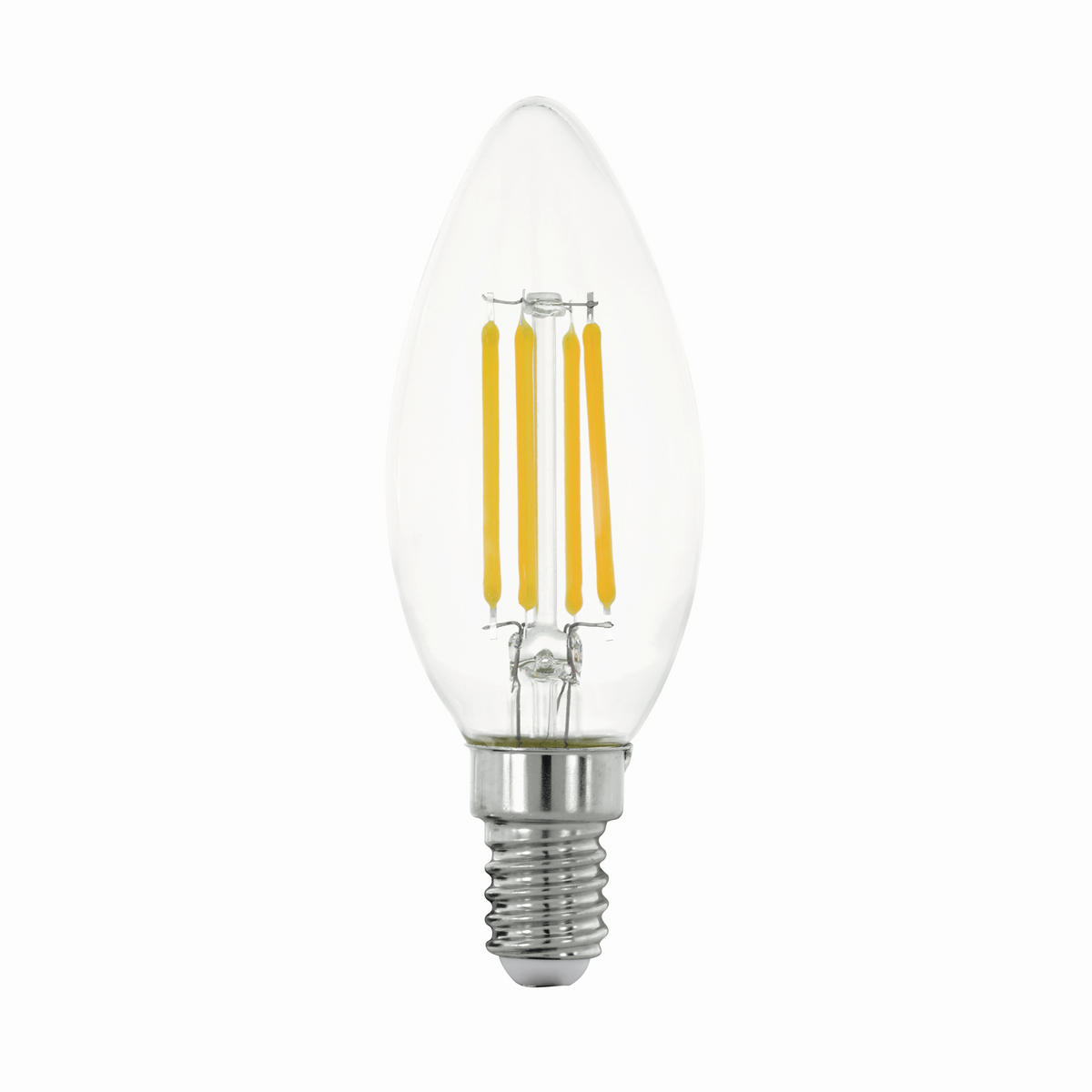 LED-LEUCHTMITTEL   E14 4 W  - Klar, Basics, Glas (9,8cm) - Homeware