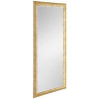 OGLINDĂ DE PERETE  70/170 cm   - auriu, Modern, plastic/sticlă (70/170cm) - Hom`in
