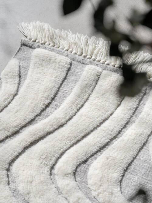 FLACHWEBETEPPICH 200/300 cm Grau  - Grau, Design, Textil (200/300cm) - Svanefors