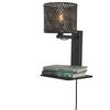 WANDLEUCHTE GOOD&MOJO  30/22/52 cm   - Schwarz, Trend (30/22/52cm) - Good & Mojo