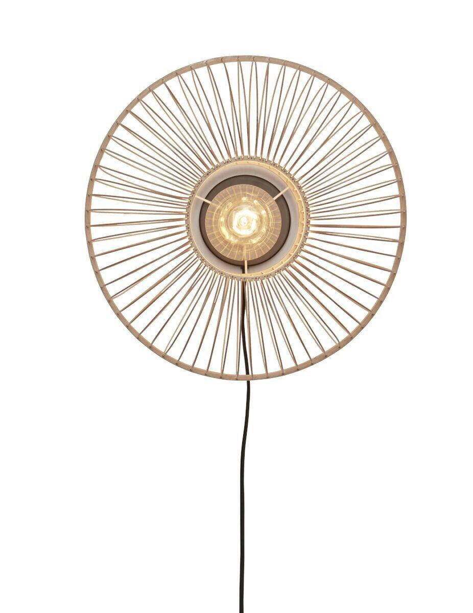 VÄGGLAMPA GOOD&MOJO  38/25/38 cm   - naturfärgad, Trend (38/25/38cm) - Good & Mojo