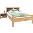 BETT 120/200 cm in Braun, Erlefarben - Erlefarben/Braun, Natur, Holz (120/200cm) - Linea Natura BETT 120/200 cm in Braun, Erlefarben - Erlefarben/Braun, Natur, Holz (120/200cm) - Linea Natura
