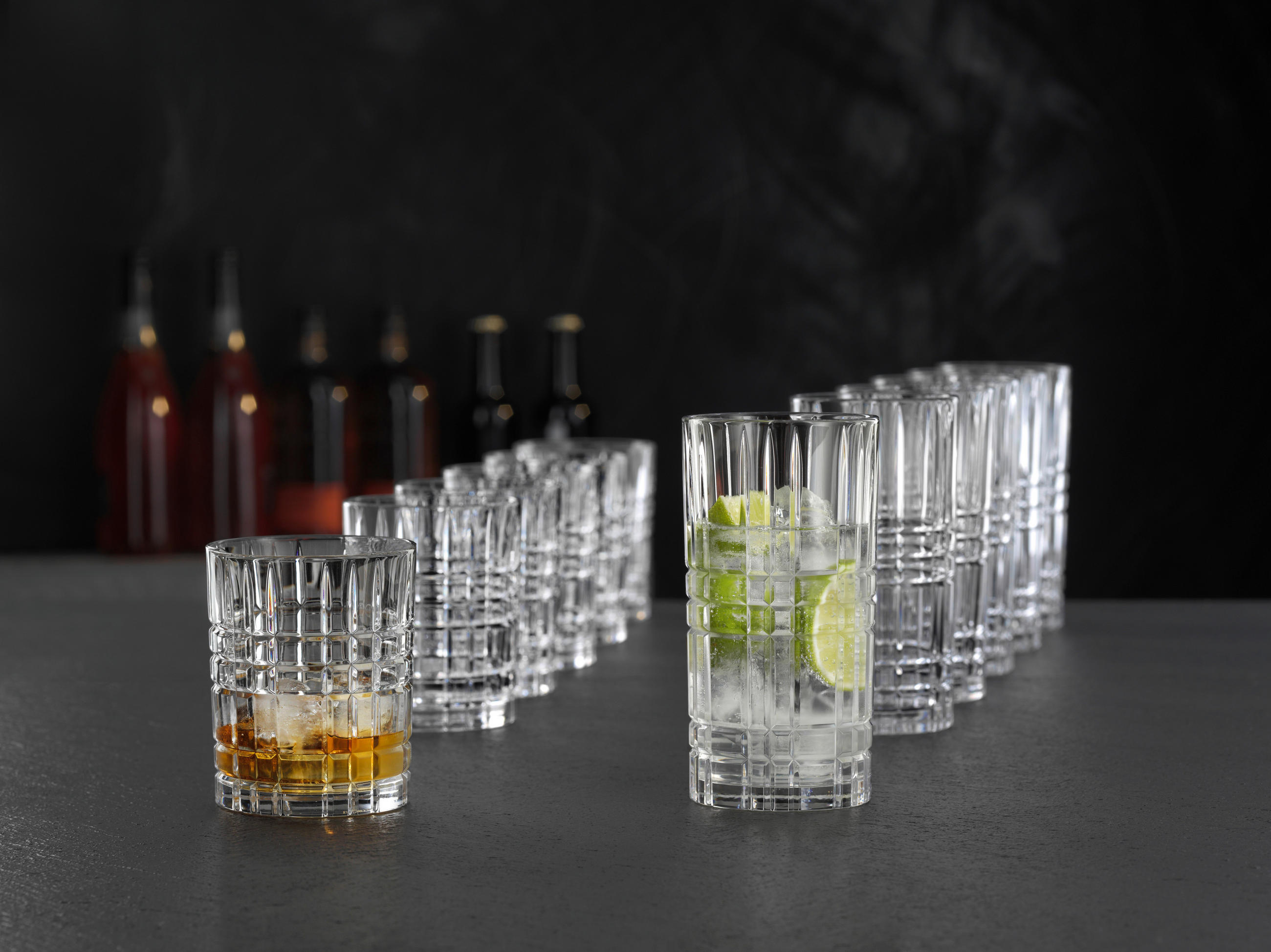 GLASSET 12 delar  - transparent, Basics, glas (8,5/10/15/8,5cm) - Nachtmann