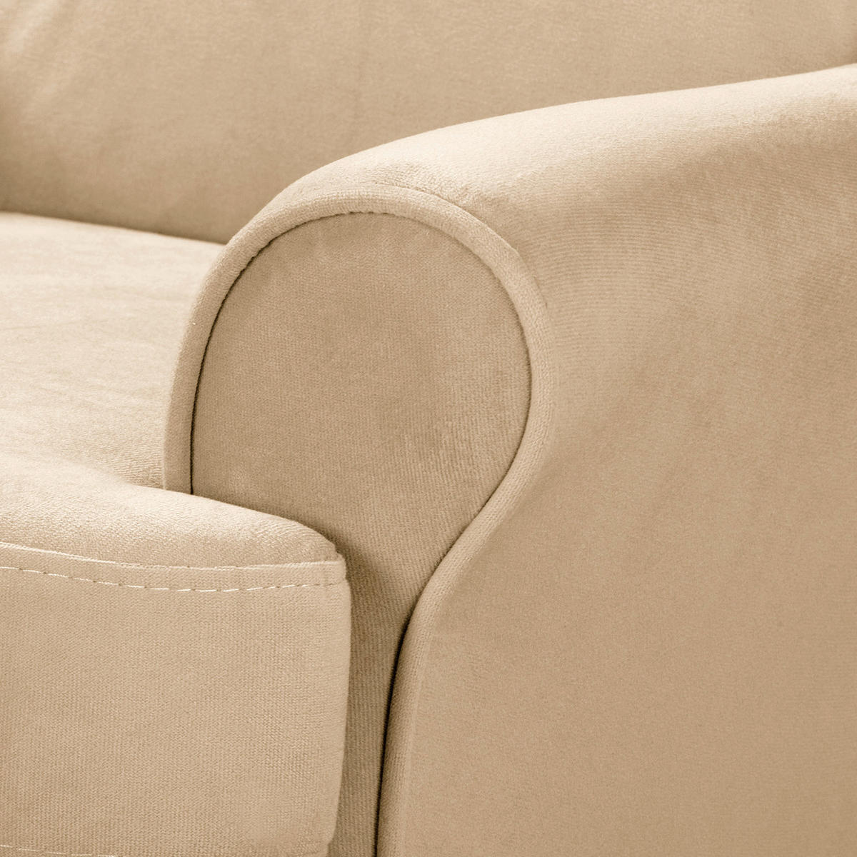 KINDERSESSEL Scandi Mini  - Beige, Design, Textil (60/74/69cm) - Livetastic