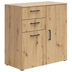 KOMMODE  in 80/83/40 cm  - Anthrazit/Schwarz, MODERN, Holzwerkstoff/Kunststoff (80/83/40cm) - Carryhome