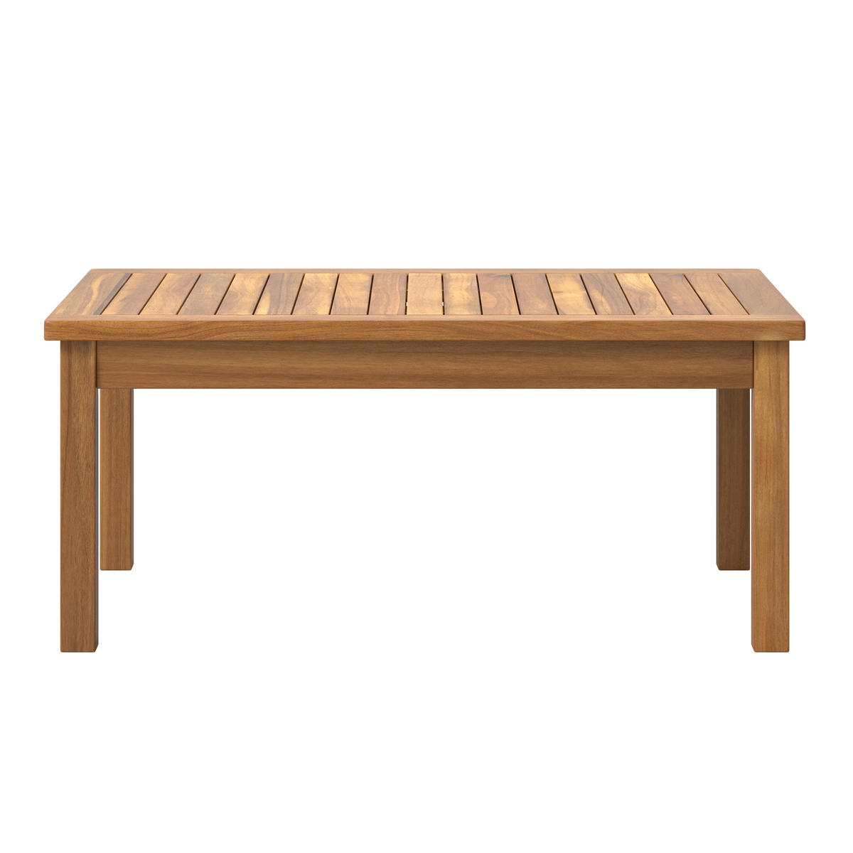 LOUNGEGARNITUR   80/50/33 cm Akazie vollmassiv  - Beige/Akaziefarben, MODERN, Holz/Wellpappe (80/50/33cm) - Ambia Garden