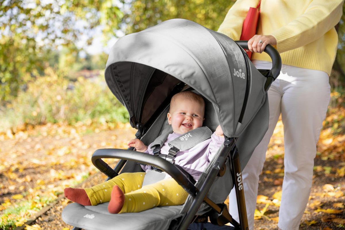 BUGGY Litetrax Pro  - Dunkelgrün, Basics, Textil (58/104/94cm) - Joie