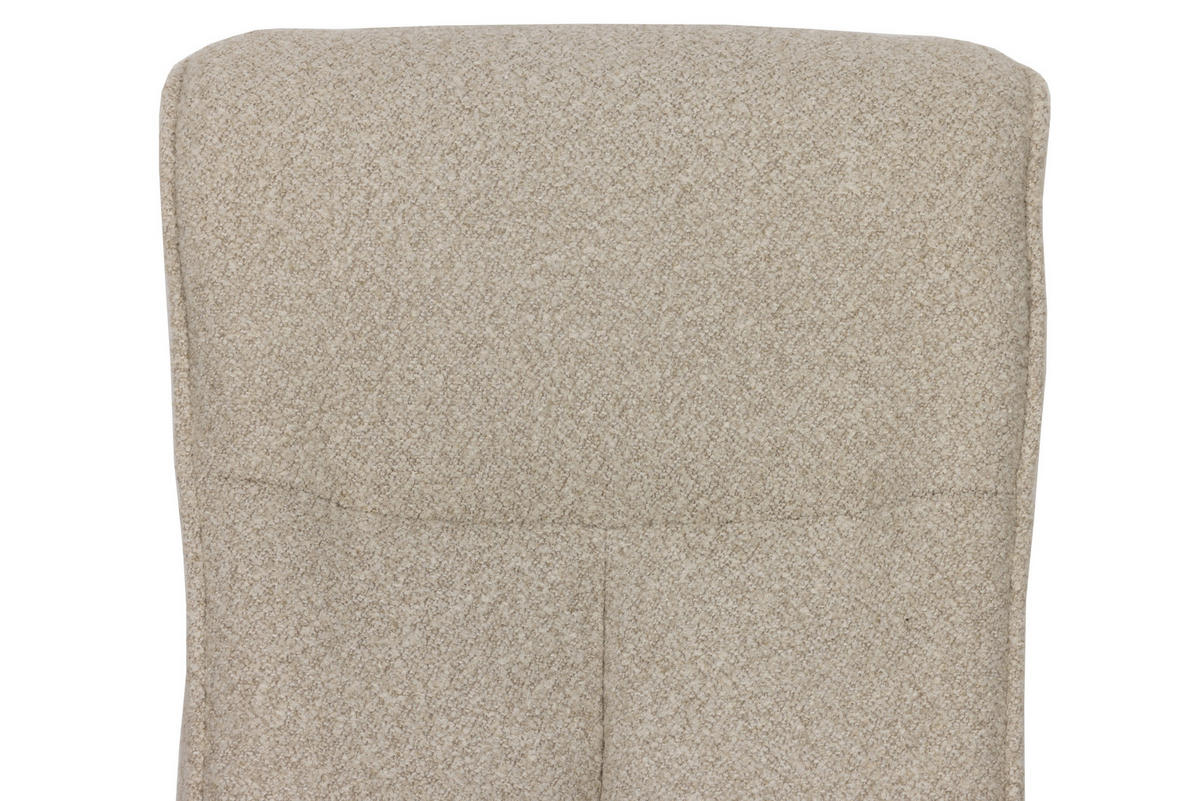 RELAXSESSEL Webstoff    - Schwarz/Naturfarben, Design, Holz/Textil (67/114/84cm) - Livetastic