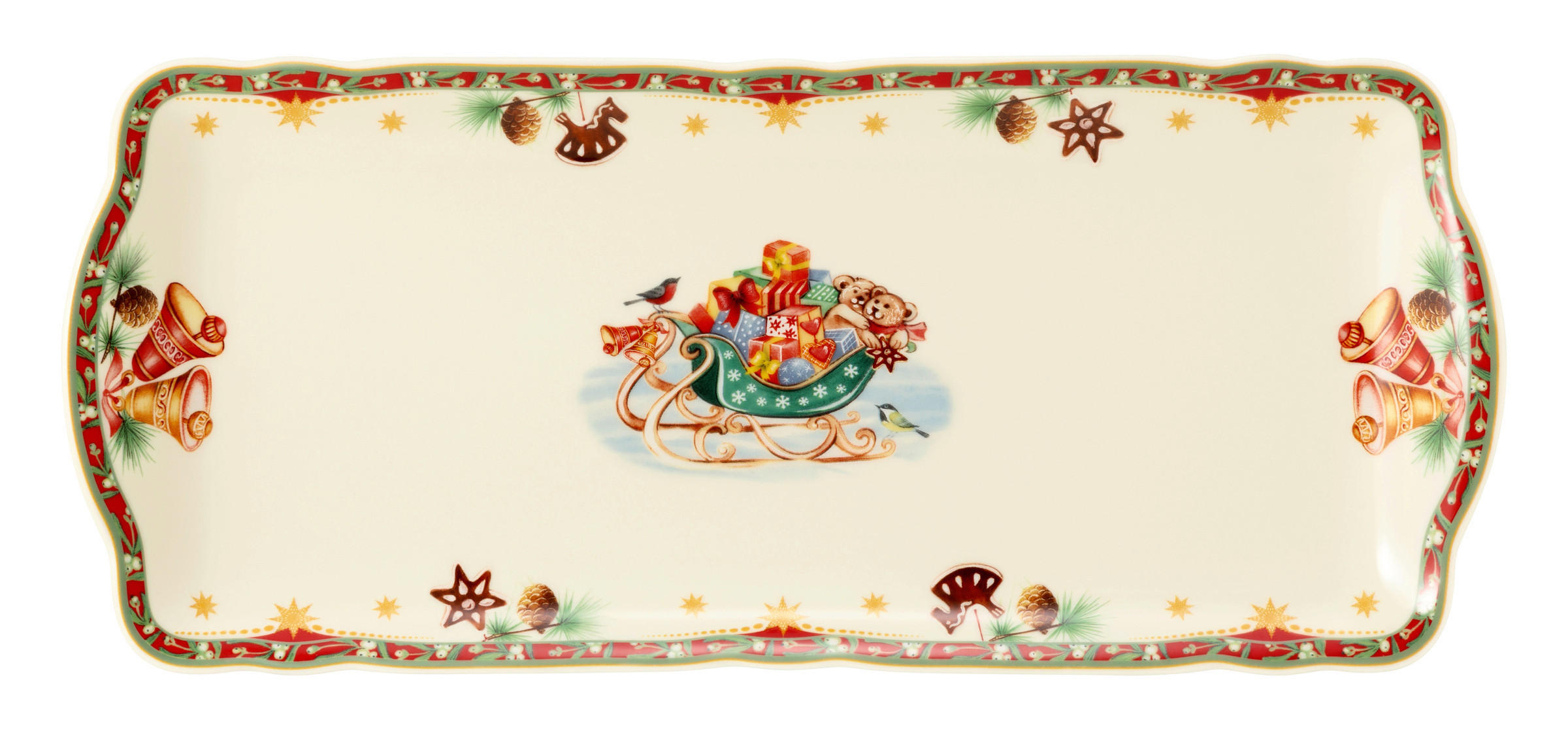 PLADANJ ZA SERVIRANJE   34,6/14,9/2,8 cm      - Basics, keramika (34,6/14,9/2,8cm) - Seltmann Weiden