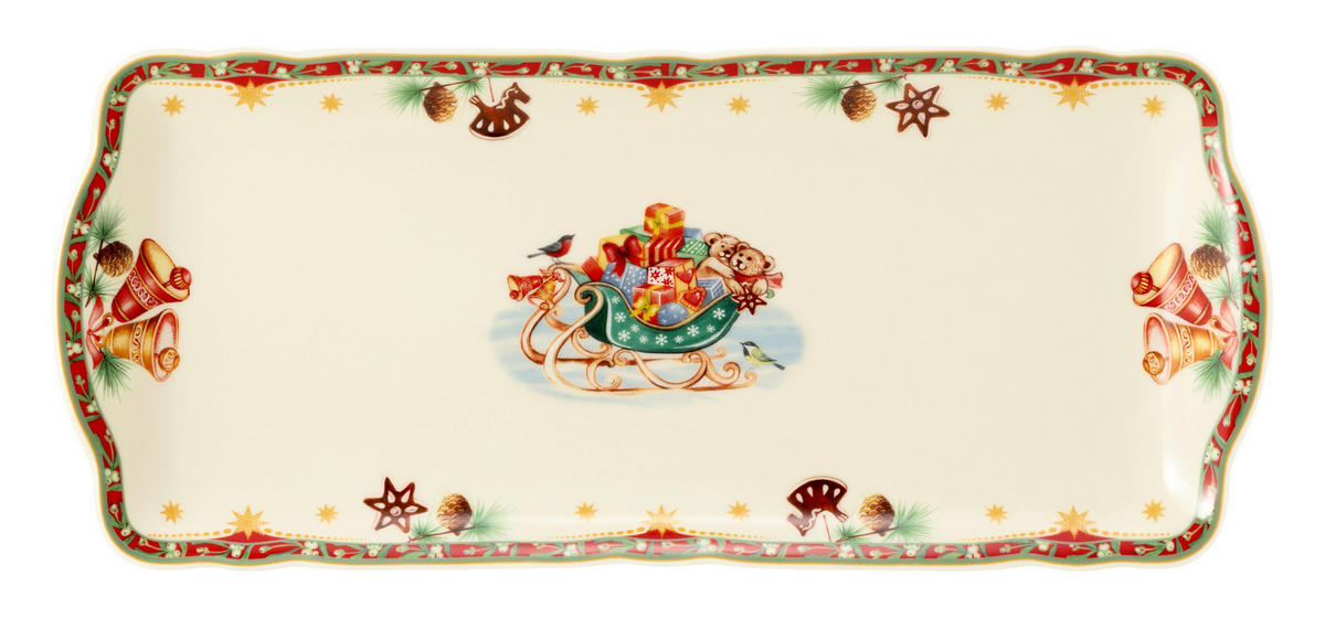 PLADANJ ZA SERVIRANJE   34,6/14,9/2,8 cm      - Basics, keramika (34,6/14,9/2,8cm) - Seltmann Weiden