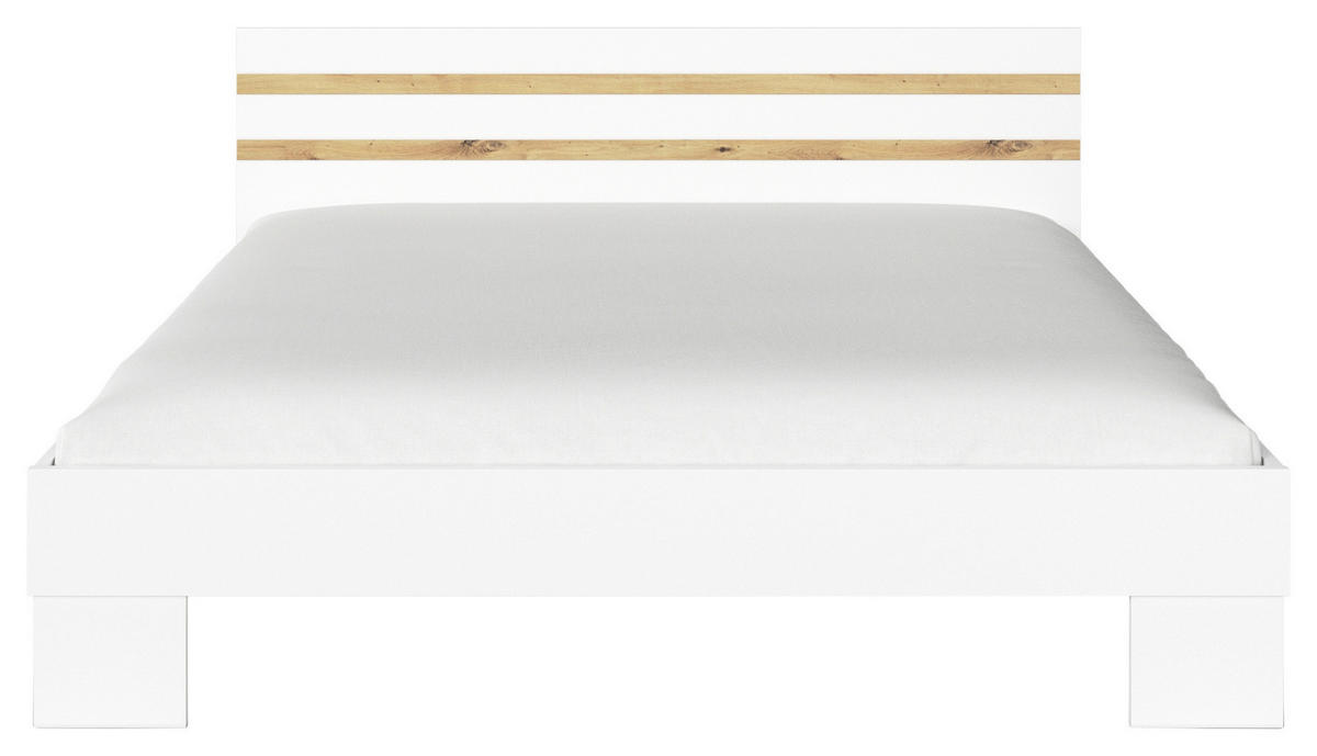 SCHLAFZIMMER Weiß, Eiche Artisan  - Weiß/Eiche Artisan, KONVENTIONELL, Holzwerkstoff
