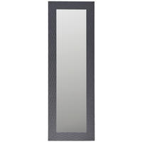 WANDSPIEGEL 50/150/1,6 cm  - Silberfarben/Schwarz, LIFESTYLE, Glas/Holzwerkstoff (50/150/1,6cm) - Carryhome