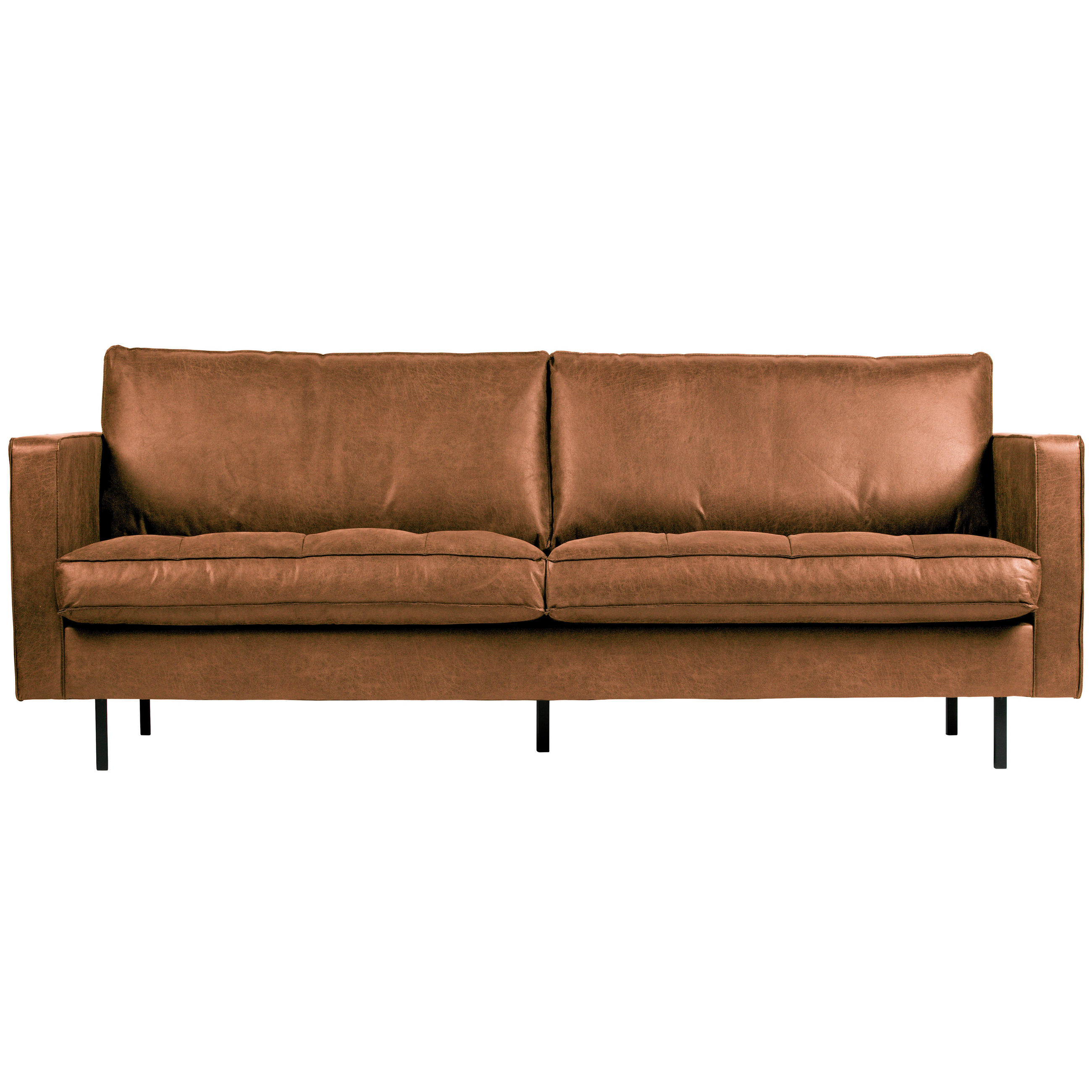Livetastic 2,5-Sitzer Rodeo Classic Cognac 230x83x88 cm