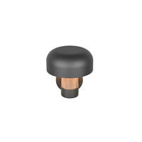 AUSSENWANDLEUCHTE - Anthrazit/Braun, Design, Metall (19/24,5/25cm) - Trio Leuchten